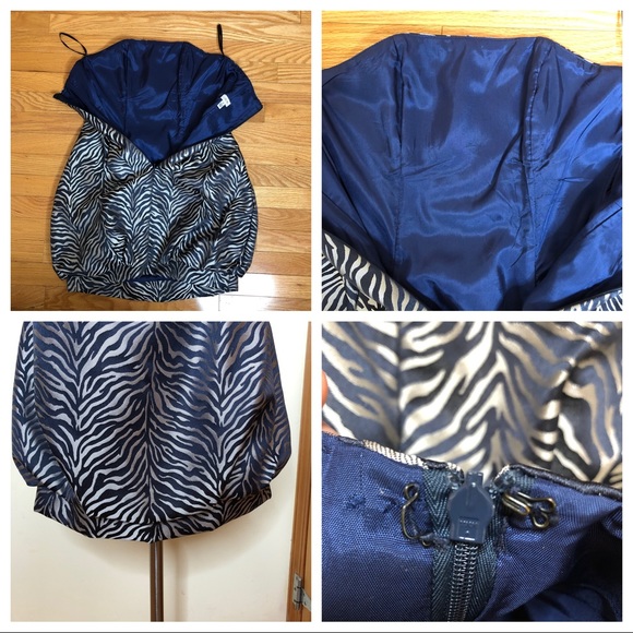 Vintage Cache Zebra Dress - Picture 10 of 12